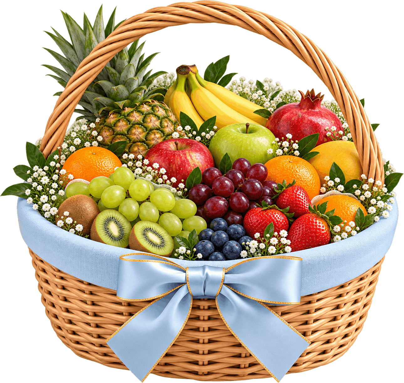 Fresh fruit gift basket